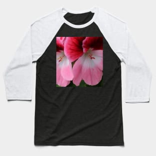 Vibrant Flower Baseball T-Shirt